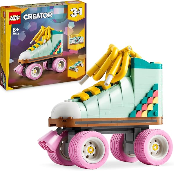 LEGO Creator 3in1 Retro Roller Skate Toy - outlet/retourdeal