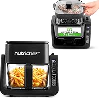 NutriChef Airfryer & Grill - tweedehands - als nieuw — outlet/retourdeal