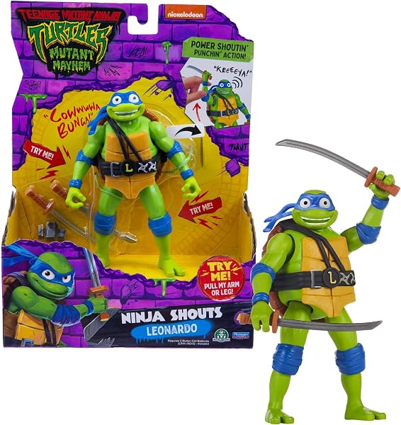 Giochi Preziosi Leonardo Turtles Ninja Chaos Mutante 15 cm met - tweedehands - als nieuw — outlet/retourdeal