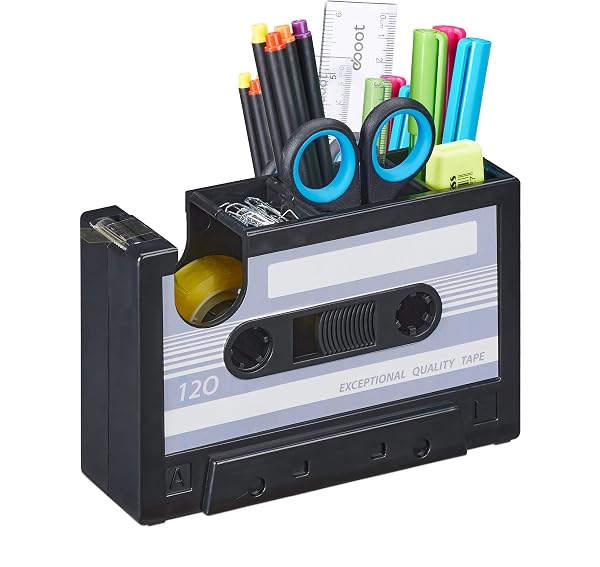 Relaxdays pennenbak cassette - tweedehands - als nieuw — outlet/retourdeal