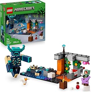LEGO Minecraft De Ontmoeting met de Opzichter – Interactief Speelgoed voor Kinderen Met Minifiguur, Mob en TNT-functie – Cadeau voor Gamers Vanaf 7 Jaar, Meisjes, Jongens en Fans – 21274