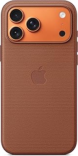 Apple TechWoven hoesje met MagSafe voor iPhone 17 Pro Max - Siennabruin 