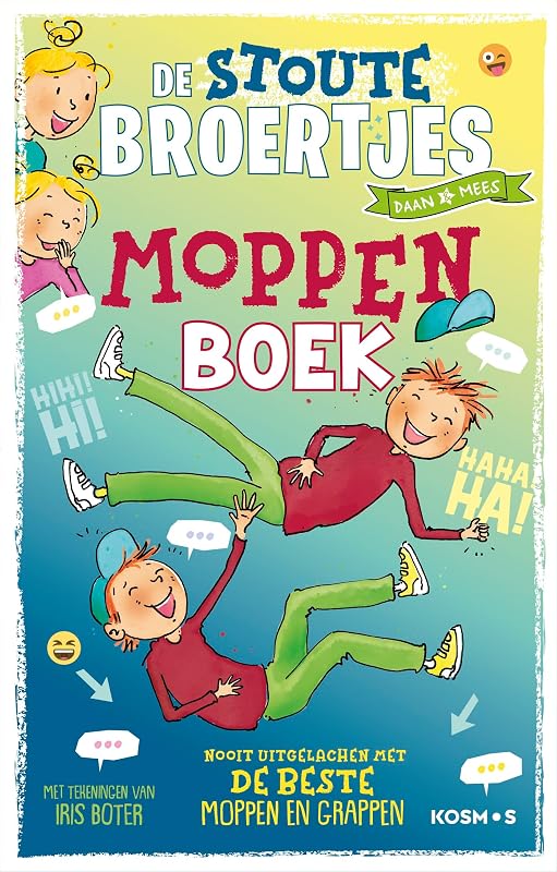 De stoute broertjes moppenboek: Nooit uitgelachen met de beste moppen - outlet/retourdeal