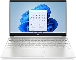HP Laptop 15s-eq2002sf 15,6 inch (AMD Ryzen 5 5500U, RAM 8, 256 GB SSD, Windows 11 Familie) natuurlijk zilver