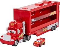 Mattel Disney en Pixar Cars Mini's Transporter met voertuig - outlet/retourdeal