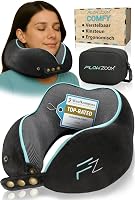 FLOWZOOM Comfy Traagschuim Reiskussen voor Vliegtuig & Auto - outlet/retourdeal