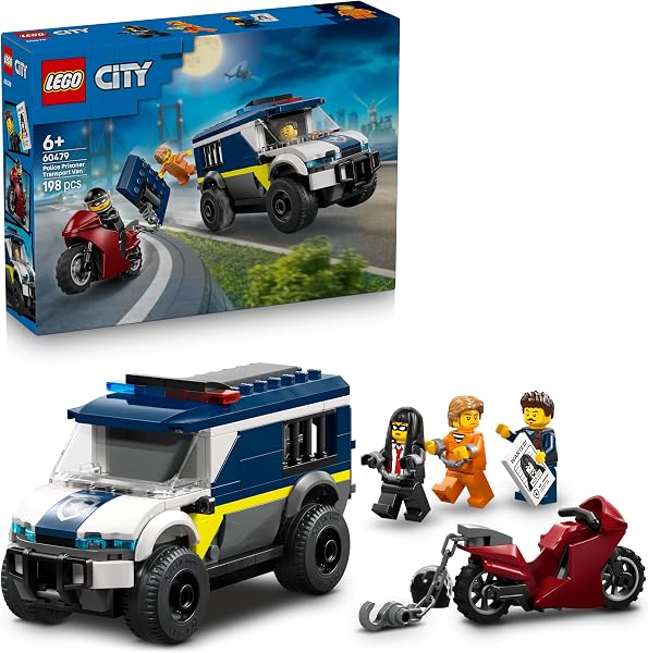 LEGO City Politie Gevangenentransport Speelgoed voor Kinderen - outlet/retourdeal