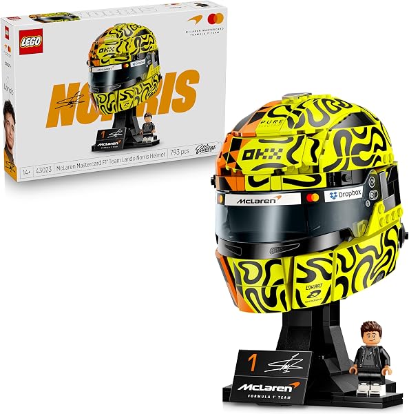 LEGO Editions McLaren Mastercard F1 Team Helm van Lando Norris - tweedehands - als nieuw — outlet/retourdeal
