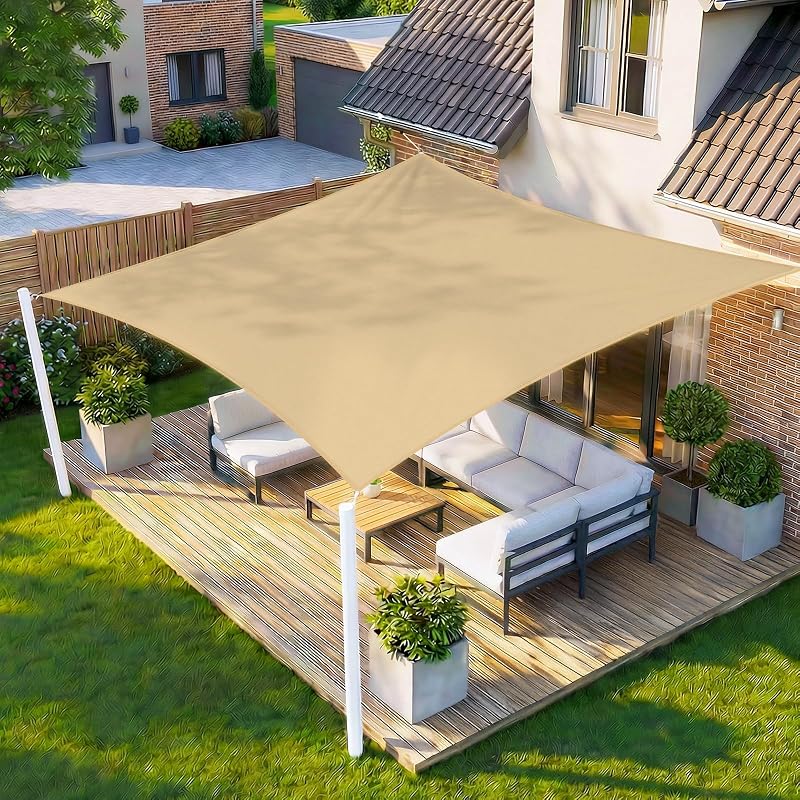 HENG FENG Schaduwzeil Rechthoekig 2x4m - outlet/retourdeal