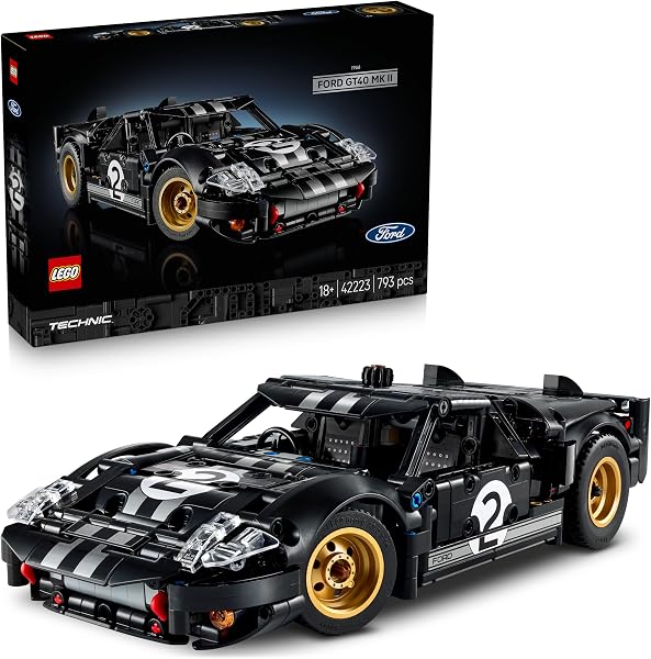 LEGO Technic: 1966 Ford GT40 MKII racewagen - tweedehands - als nieuw — outlet/retourdeal