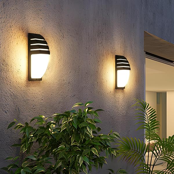 LED 2 Set LED Muurlamp Buiten - outlet/retourdeal