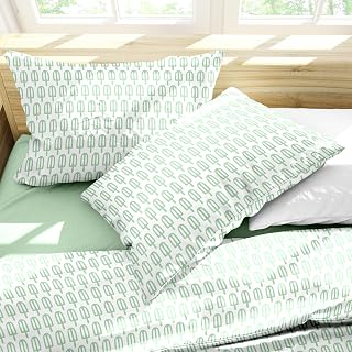 Ruggeri - Beddengoedset – 100% katoen – collectie Candy Dreams (groene ijspegels, tweepersoonsbed)