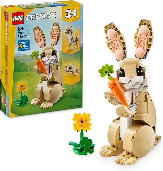 LEGO Creator 3in1 Lief Konijn - tweedehands - als nieuw — outlet/retourdeal
