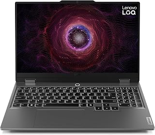 Lenovo LOQ Gen 9 Notebook IA 15,6 inch FHD, 144 Hz (AMD Ryzen 7 7435HS, Nvidia GeForce RTX 4050, 24 GB RAM, 512 GB SSD, Wi-Fi 6, zonder besturingssysteem) Spaans Qwerty-toetsenbord Grijs