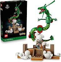 LEGO Pokémon Rayquaza Dieren Figuur Bouwpakket voor Volwassenen - outlet/retourdeal