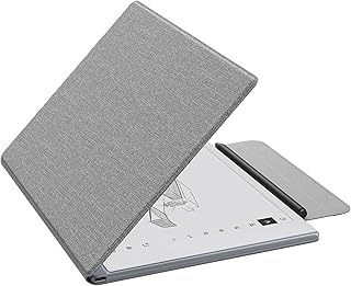 MoKo Hoes voor opmerkelijke 2 Tablet, Ultradunne Magnetische Tablethoes met Brede Pen Beschermende Sluiting, Smart Tablet Cover Folio voor Opmerkelijke Tablet 2 10.3" 2020 Release, Denim Grijs