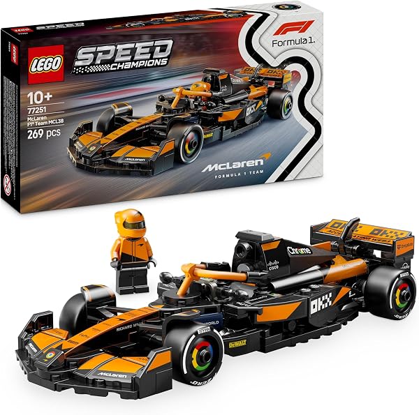LEGO Speed Champions McLaren F1 Team MCL38 racewagen Auto Speelgoed - tweedehands - als nieuw — outlet/retourdeal