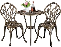 Yaheetech Set met 1 tafel en 2 stoelen - tweedehands - als nieuw — outlet/retourdeal