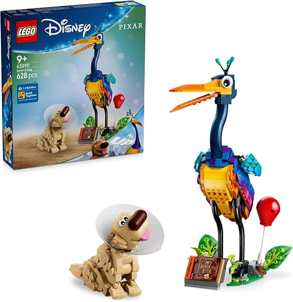 LEGO Disney Kevin en Dug Bouwbare Speelgoed Hond en Vogel met - outlet/retourdeal