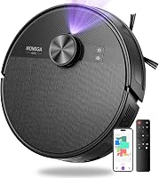 MONSGA MS1 Robot Vacuum Black - outlet/retourdeal