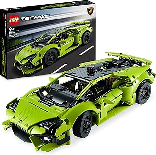 LEGO Technic Lamborghini Huracán Tecnica Speelgoed Auto Model voor Jongens en Meisjes, Racewagen Set voor Kinderen en Autosport Fans, Verzamelbaar Cadeau 42161