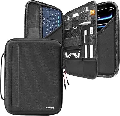 tomtoc portfolio tablet hoes voor 11 inch iPad Pro M5/M4/M2/M1 & iPad - outlet/retourdeal