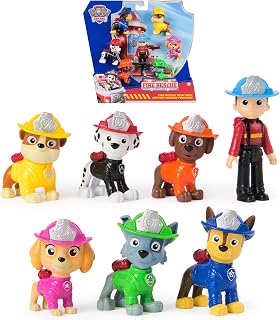 PAW Patrol - Brandweerredding - Speelfigurenset met 7 verzamelfiguren