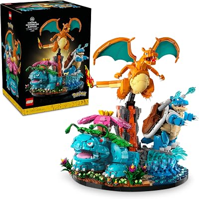 LEGO Pokémon Venusaur Charizard en Blastoise 3D Bouwpakket voor - outlet/retourdeal