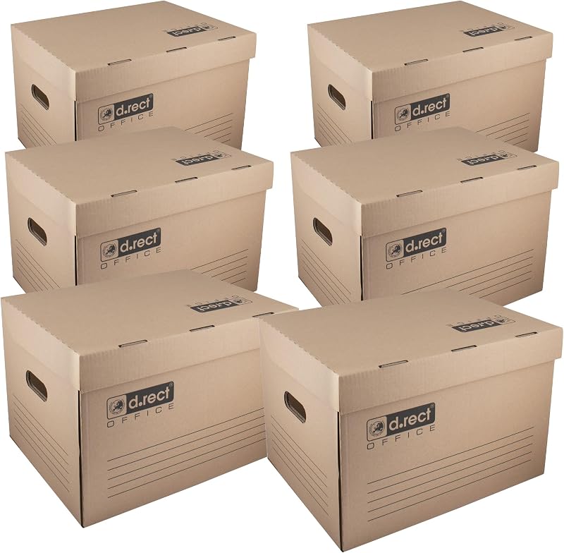 D.RECT Archiefdoos van karton - tweedehands - als nieuw — outlet/retourdeal