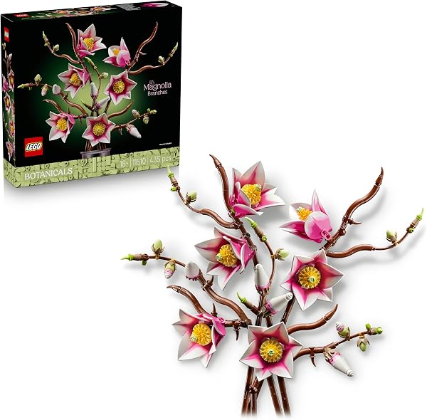 LEGO Botanicals Magnoliatakken - tweedehands - als nieuw — outlet/retourdeal
