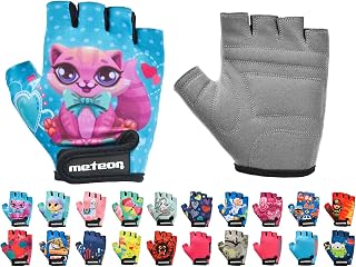 Halfvinger Fietshandschoenen Kinderen voor Jongens en Meisjes perfect voor Wielersport Mountainbike Racefiets