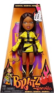 Bratz Scorchin' Sasha - Inclusief 1 modepop, Outfit en accessoires, Op Moto geïnspireerde poppen, Schattig Speelgoed voor Meisjes