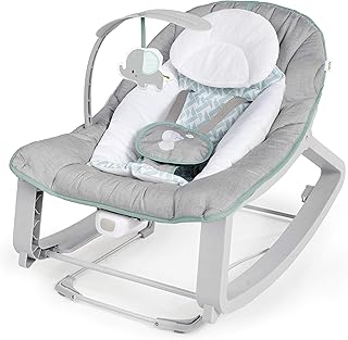 Ingenuity, Keep Cozy 3-in-1 Grow with Me Weaver Weaver met trillingen, 2 ligposities en 3 kantelfuncties, meerkleurig