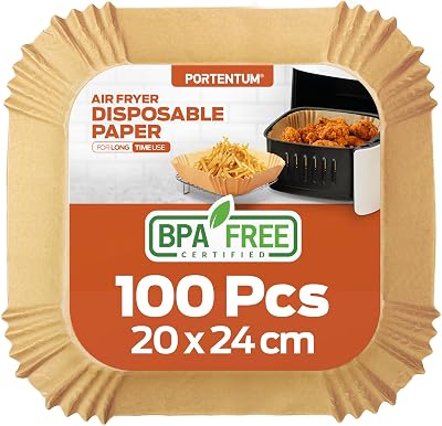 PORTENTUM Airfryer bakpapier - tweedehands - als nieuw — outlet/retourdeal