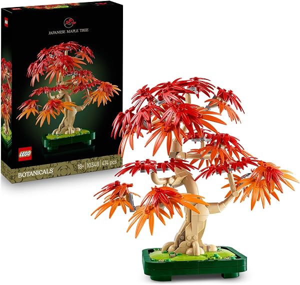 LEGO Botanicals Japanese Red Maple Bonsai Tree - tweedehands - als nieuw — outlet/retourdeal
