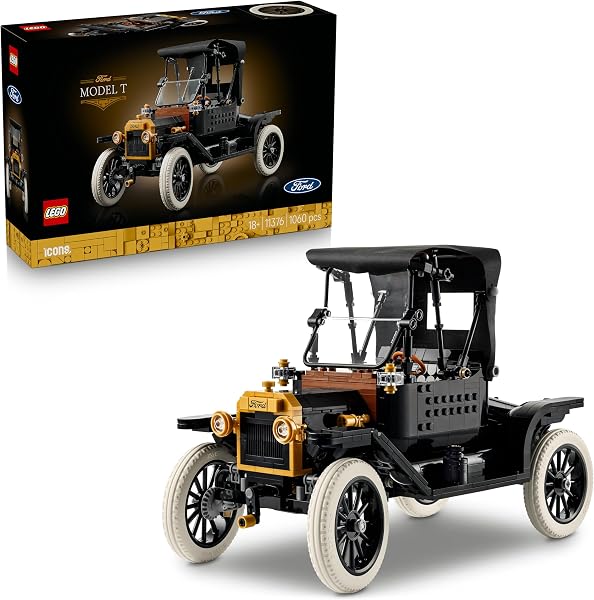 LEGO Icons Ford Model T Klassieke Auto Bouwpakket voor Volwassenen - outlet/retourdeal