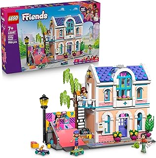 LEGO Friends Lianns Huis – Speelgoed Huis met Tuin, 4 Poppetjes, Axolotl en Gekko Dieren Figuren plus Accessoires – Verjaardagscadeau voor Meisjes vanaf 7 Jaar 42687