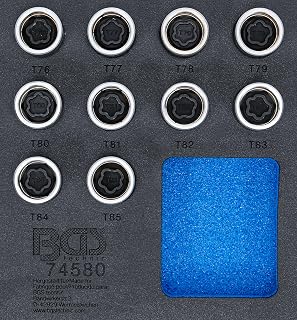 BGS 74580 | Gereedschapmodule 1/6: Velgenslot demontageset voor Tesla | 10-dlg