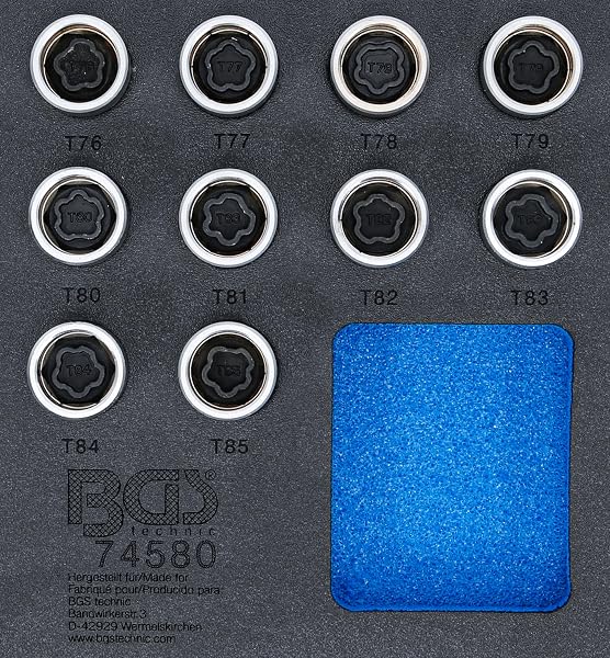 BGS 74580 Gereedschapmodule 1/6: Velgenslot demontageset voor Tesla - tweedehands - als nieuw — outlet/retourdeal