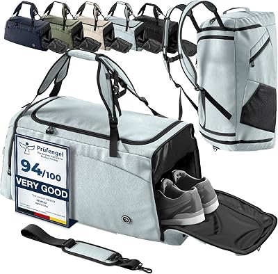 bemaxx Sporttas Heren Trainingstas Dames + Schoenenvak Natvak - outlet/retourdeal
