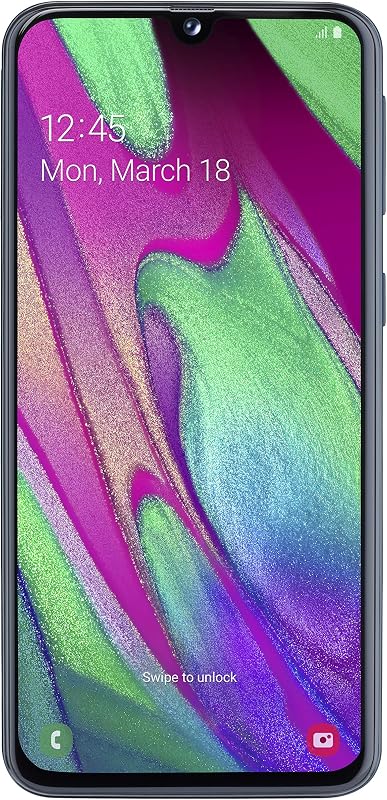 Samsung Galaxy A40 Smartphone, Duitse versie, 64 GB, zwart