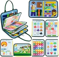 BONNYCO Drukbord voor Peuters Vilt. Educatief Montessori Speelgoed - outlet/retourdeal