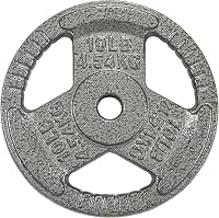 Sporzon! Gietijzeren 1-inch Grip Plaat Gewichtsplaat voor - outlet/retourdeal