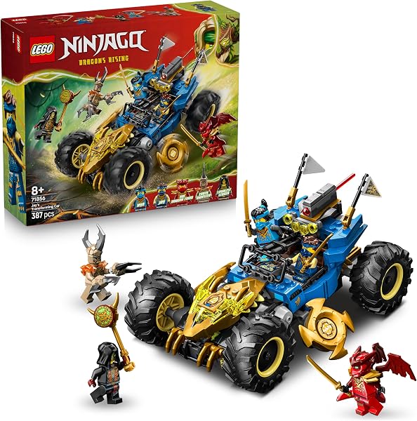 LEGO NINJAGO Jay’s Transformerende Auto Bouwpakket voor Kinderen - outlet/retourdeal