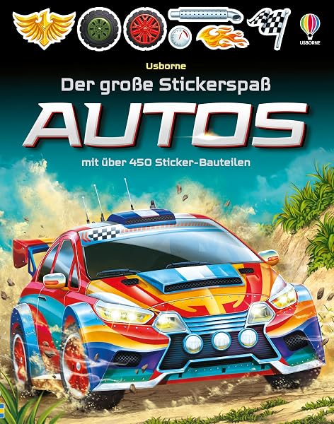 Der große Stickerspaß: Autos: mit über 450 Sticker-Bauteilen - outlet/retourdeal