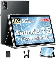 Tablet 10 Inch Android 15 Tablet met Hoes - outlet/retourdeal