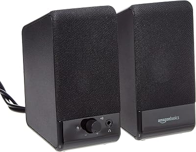 Amazon Basics Computerluidspreker voor bureau pc of laptop - outlet/retourdeal