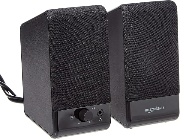 Amazon Basics Computerluidspreker voor bureau pc of laptop - outlet/retourdeal