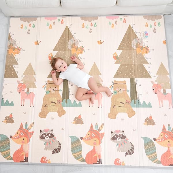 Baby Speelmat 180x200x1.5cm XXL Baby Gym Play Mat - outlet/retourdeal