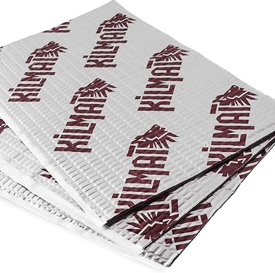 KILMAT 2 mm 3 4 m² zelfklevende aluminiumbutyl anti-dreun isolatiemat - outlet/retourdeal